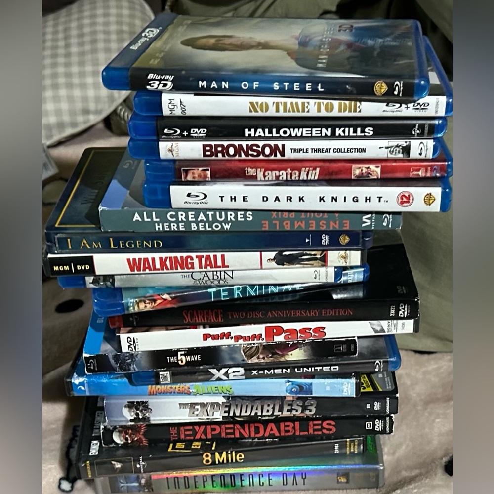 20 dvds.